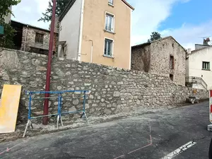 Réfection mur de soutènement - Route de Villeneuve